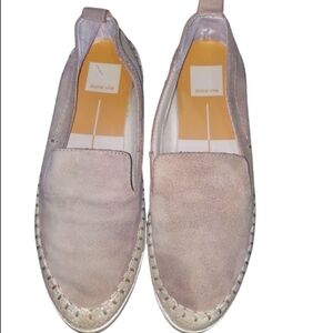 Dolce Vita Reina Suede Slip-On Espadrilles Size 7.5 M